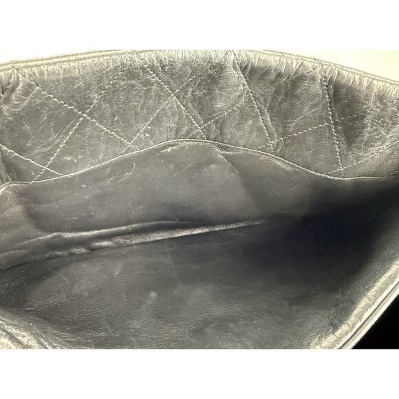 Chanel Timeless Tote Bag Black Leather - Picture 15 of 16